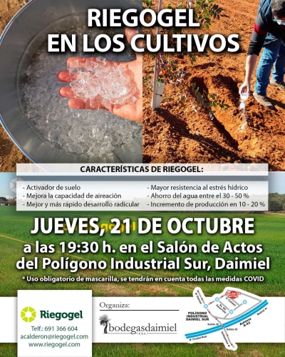 Jornada Técnica - Riegogel en los cultivos